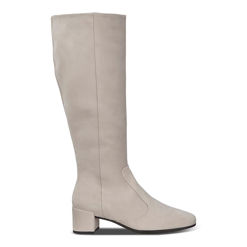 Bottes Hautes Ecco Shape Squared 35 Femme Grise 6710-AOFJH